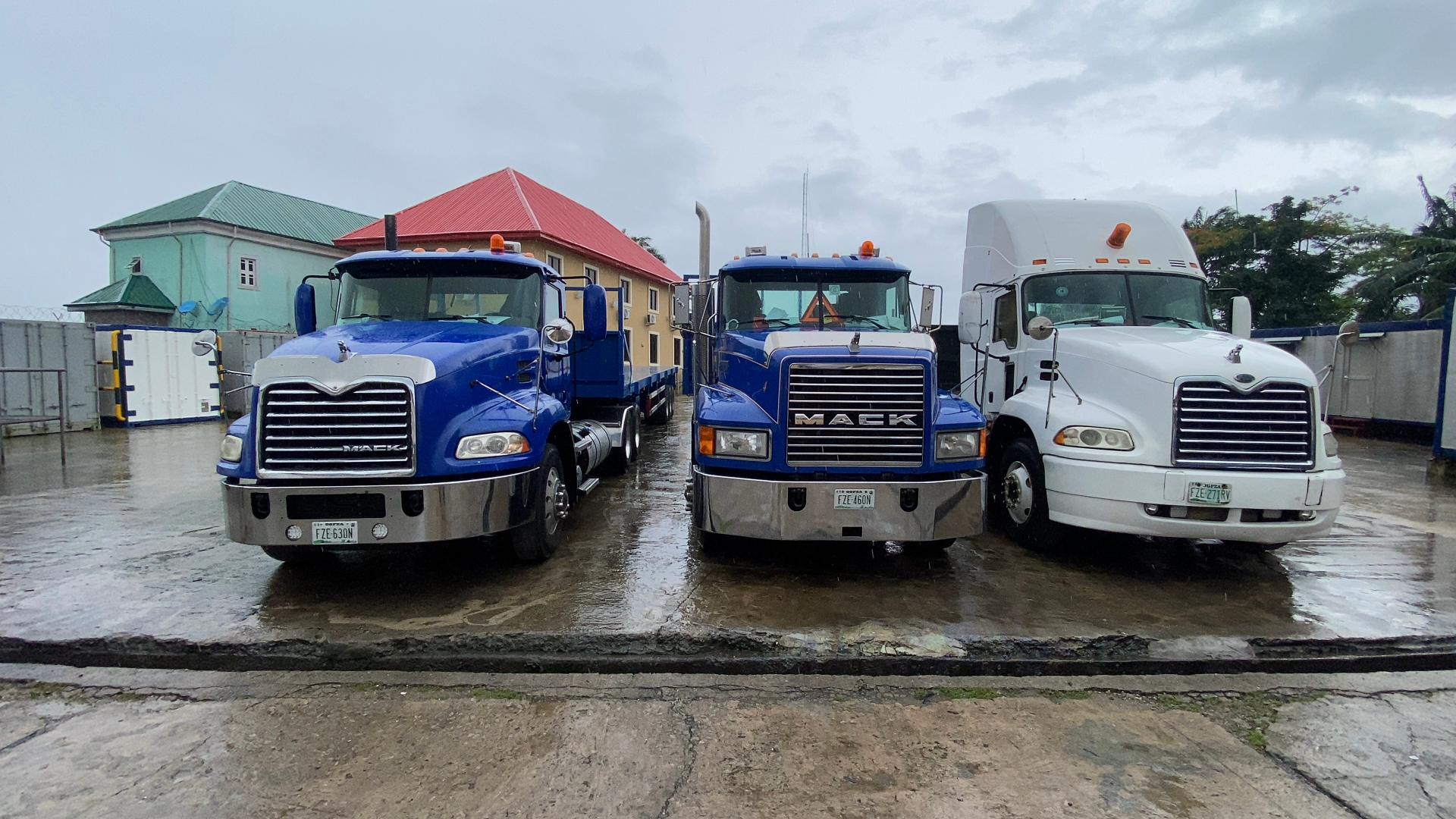 Gins Global Mack trucks and trailers
